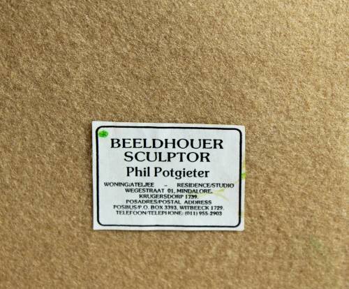 Phil Potgieter - Beeldhouer paardekraal 1880