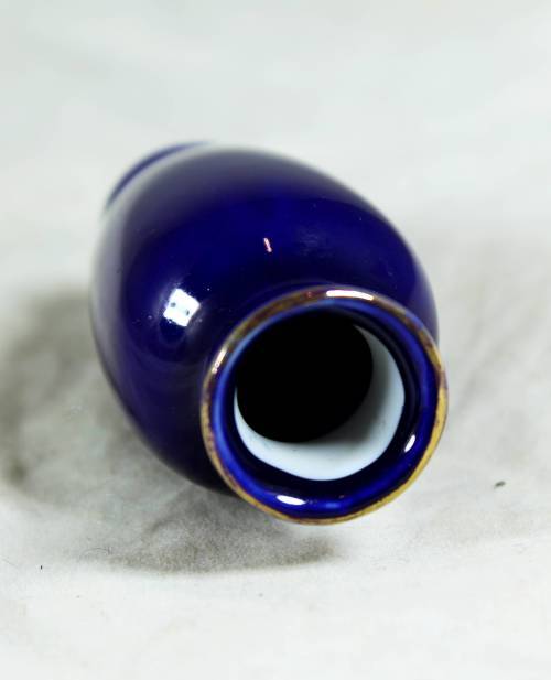 Cobalt Blue - Oriental Posy Vase - Stunning - Bid Now!!