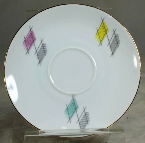 Rieber Bavaria Vintage Demitusse Saucer - Beautiful - Bid Now