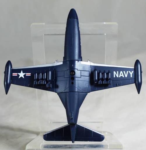 Postage Stamp Planes - Metal Die Cast on Stand -   F9F Panther  - Bid Now!!