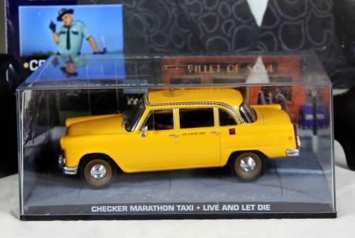 James Bond 007 -  Checker Marathon taxi #77  - Live and Let Die - Bid Now!!