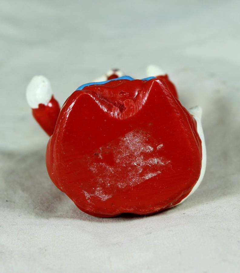 Miniature cat with apron