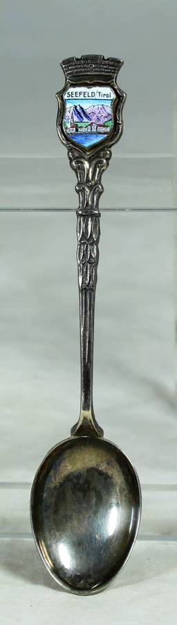 Souvenir teaspoon - Seefeld /Tirol