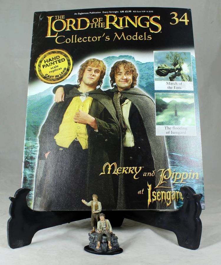 LORD OF THE RINGS - MERRY & PIPPIN AT ISENGARD #34 - BID NOW!!!