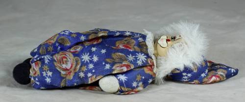 clown in a onesie and a hat