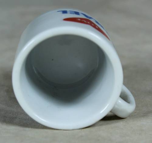 Miniature I love Israel mug