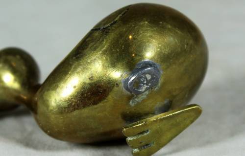 MINIATURE BRASS DODO FAMILY (UNIQUE) - BID NOW !!!