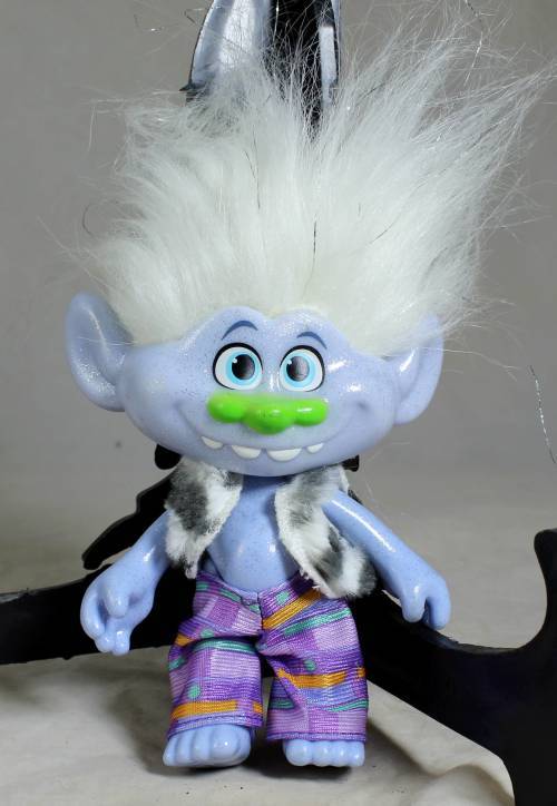 Russ Troll blue with silver hair