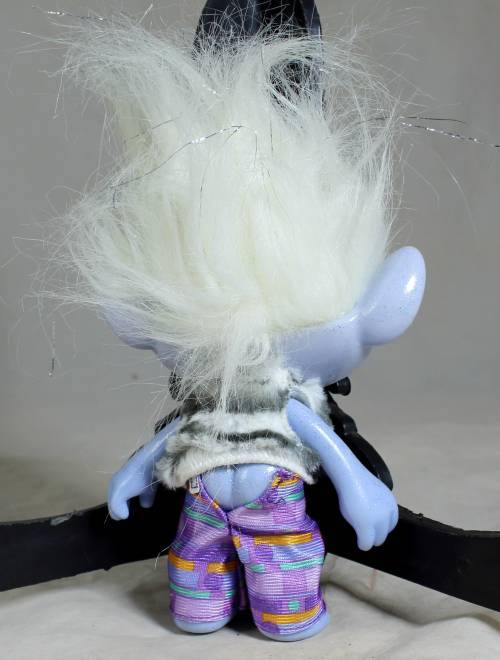 Russ Troll blue with silver hair