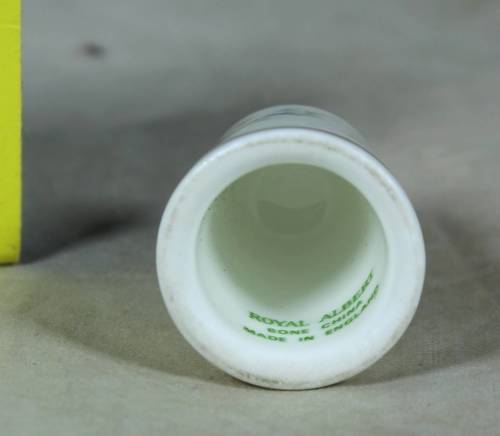 COLLECTABLE THIMBLE-ROYAL ALBERT-JULY (LOVELY)-BID NOW!!