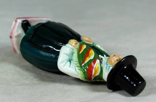 Vintage porcelain figurine - woman dressed in traditional clothes #53