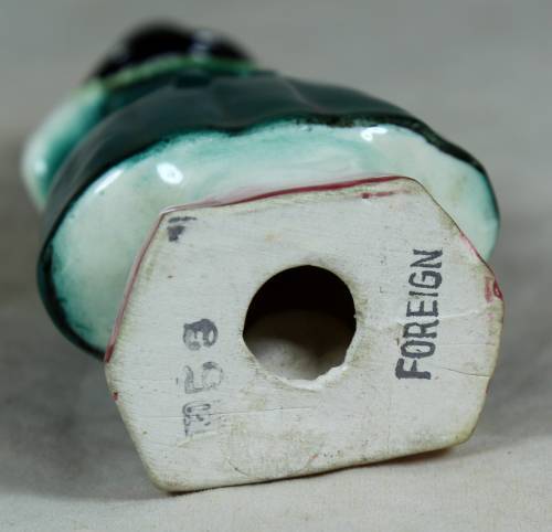 Vintage porcelain figurine - woman dressed in traditional clothes #53