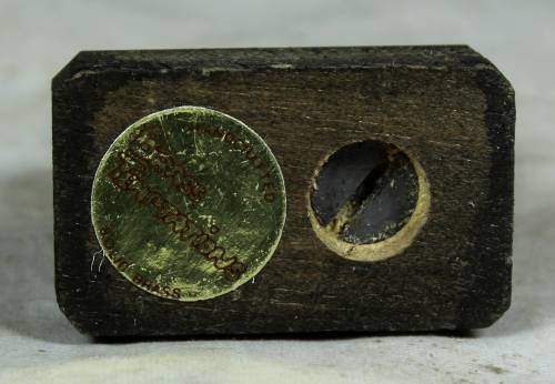Miniature brass sewing machine