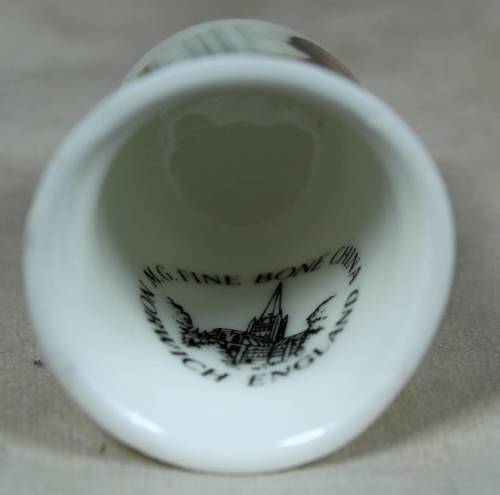 THIMBLE-M.G.FINE BONE CHINA(H.R.H.THE DUKE OF EDINBURGH)