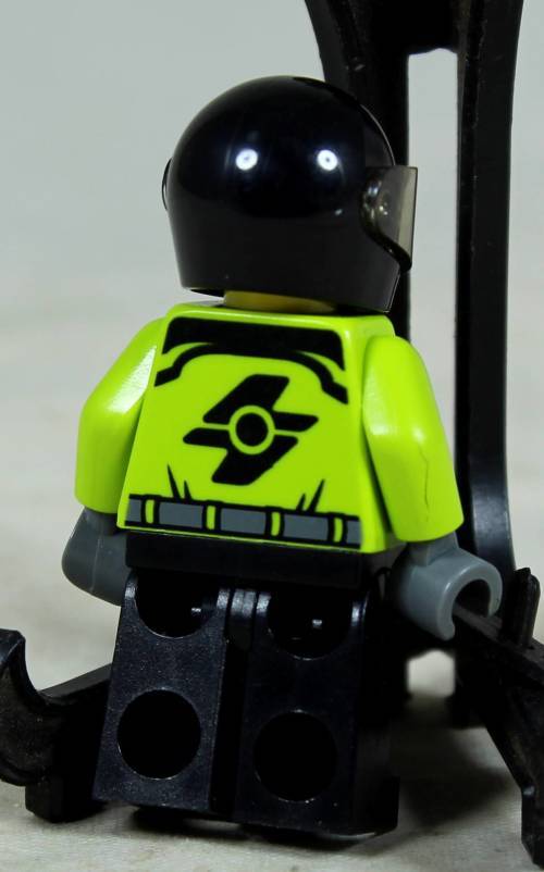 Miniature Lego figurine - Monster truck driver