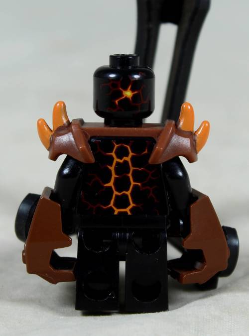MINIATURE LEGO FIGURINE-MOLTOR(NEXO KNIGHTS) BID NOW!