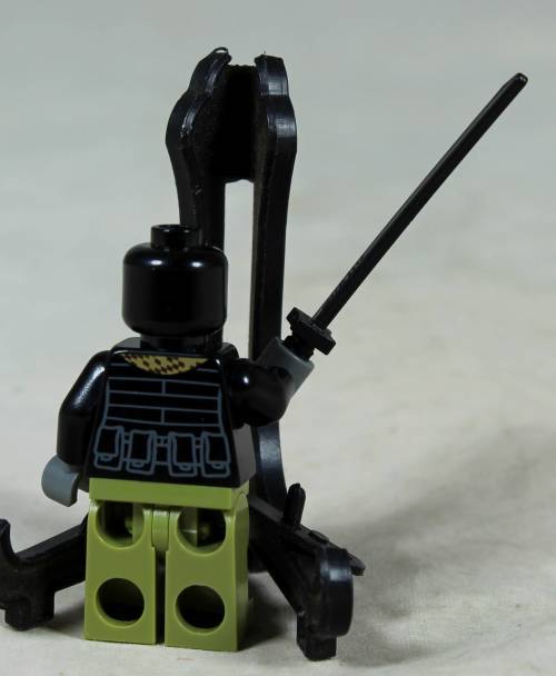 MINIATURE LEGO FIGURINE-FOOT SOLDIER(TEENAGE MUTANT NINJA TURTLES) BID NOW!