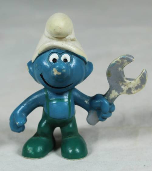 PEYO WEST GERMANY MECHANIC SMURF-BID NOW!!