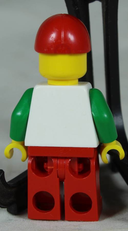 Lego mini figurine - Boy with a space shirt (Rebrickable 001722)