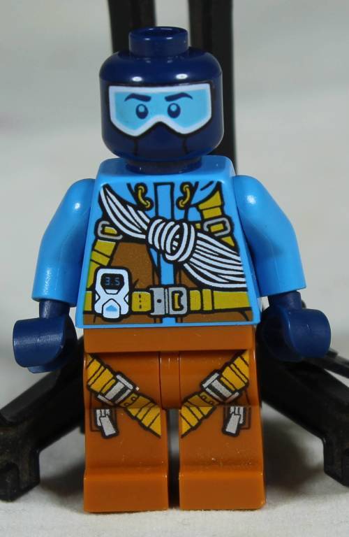 LEGO MINI FIGURINE-ARCTIC CLIMBER CTY0923 BID NOW!!