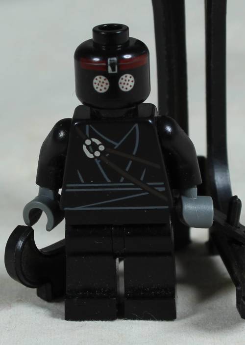 LEGO MINI FIGURINE-FOOT SOLDIER ROBOT(TEENAGE MUTANT TURTLES TNT001) BID NOW