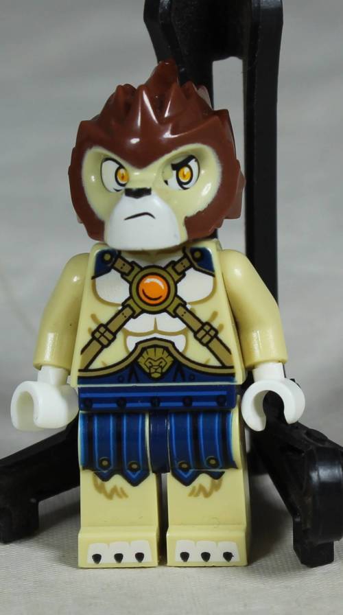 LEGO MINI FIGURINE-LION WARRIOR(LEGENDS OF CHIMA LOC117)BID NOW!!