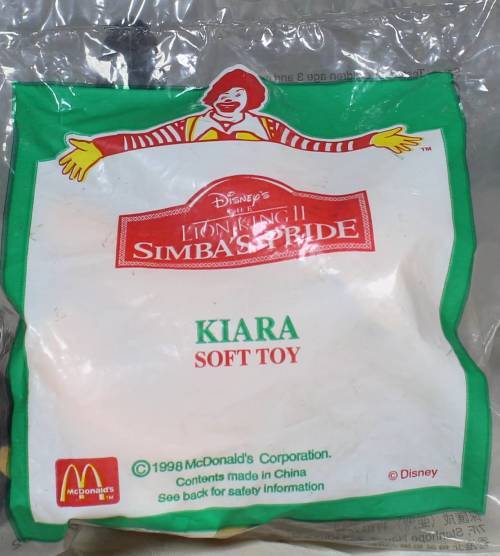 McDONALD`S SIMBA`S PRIDE(1998) KIARA-BID NOW!