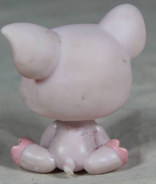 LITTLEST PET SHOP AUTHENTIC RANGE WITH A RED MAGNET(HASBRO 2005)PINK PIG#296(SO CUTE)BID NOW!