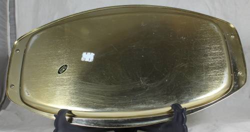 Gold plated serving tray