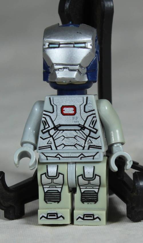 LEGO MINI FIGURINE-WAR MACHINE IN A SILVER JUMP SUITE SH066 BID NOW!!