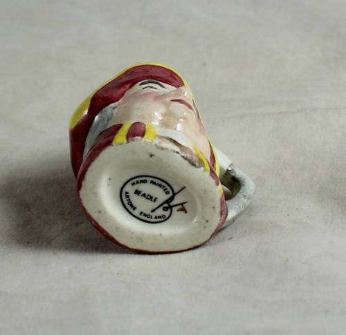 Miniature character jug - Beadle Artone