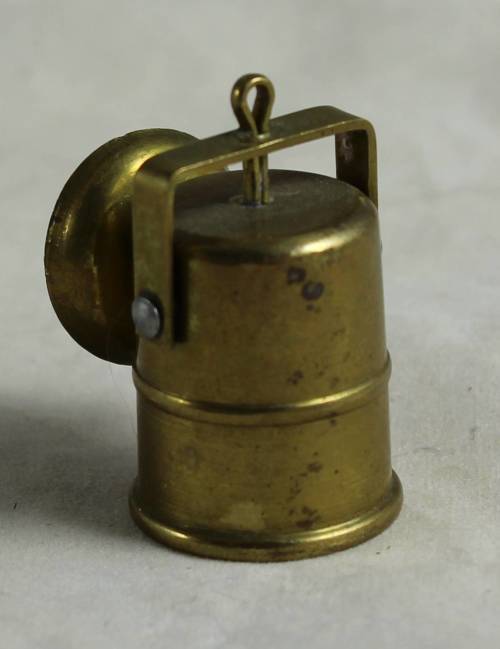 MINIATURE BRASS CARBITE LAMP-BID NOW!!