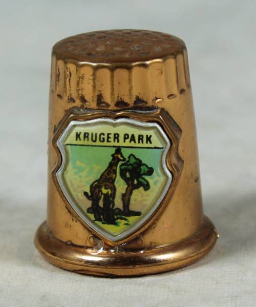 Thimble - Copper look - Kruger Park - Act fast and bid now!