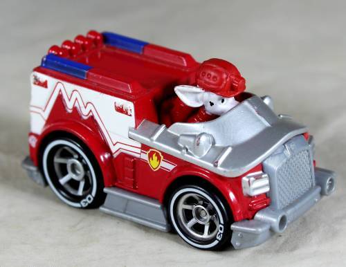 PAW PATROL - METAL - MARSHALL IN VEHICLE  - BID NOW !!!