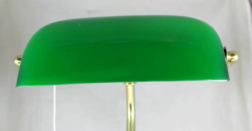 Traditional Bankers Light with Green Shade - Act fast and bid now!!!