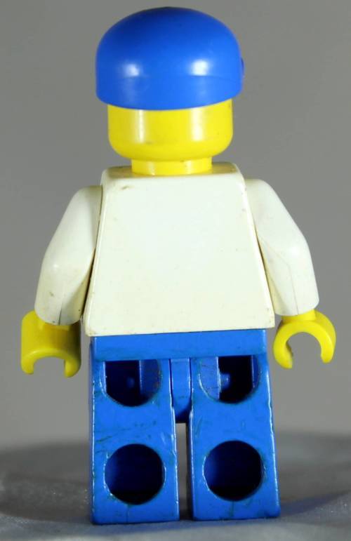 LEGO MINI FIGURINE- Man in Overalls - Classic Town (TRN026)
