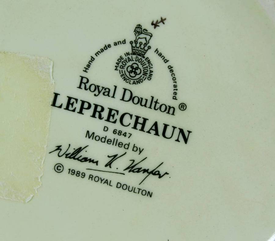 Royal Doulton - Character Jug - Leprechaun(1989)  - Beautiful!!! BID NOW!!!!