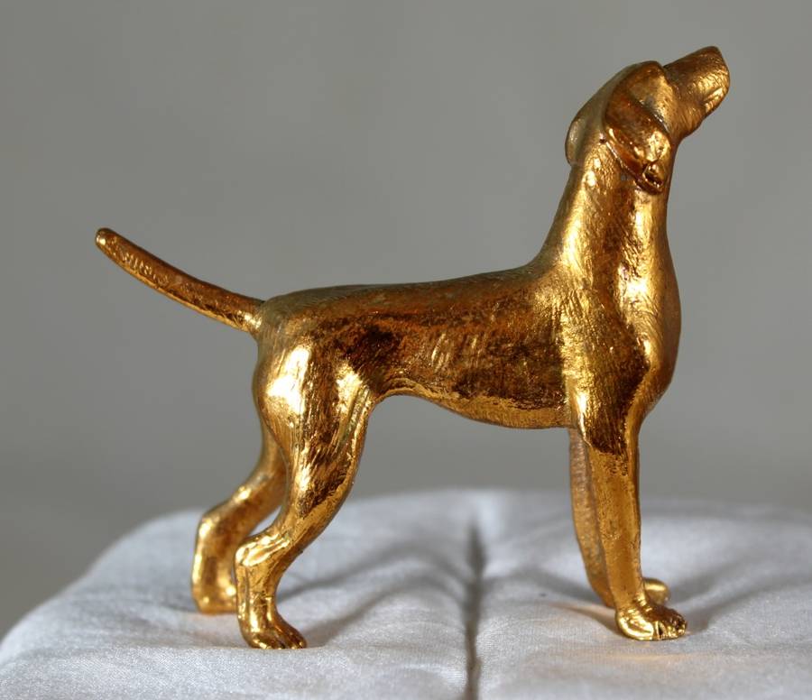 Copper over lead English Pointer