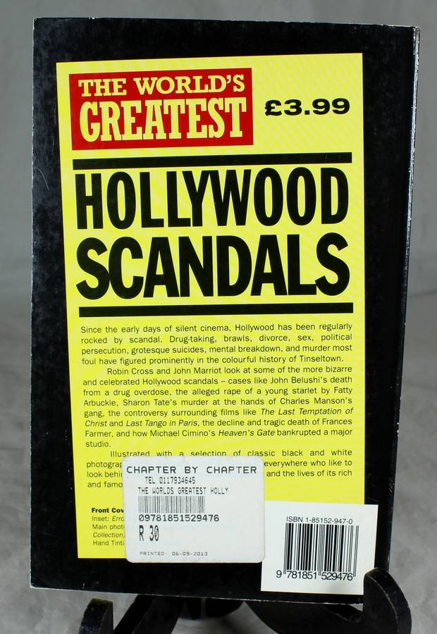 The World`s Greatest Hollywood Scandals - BID NOW!!