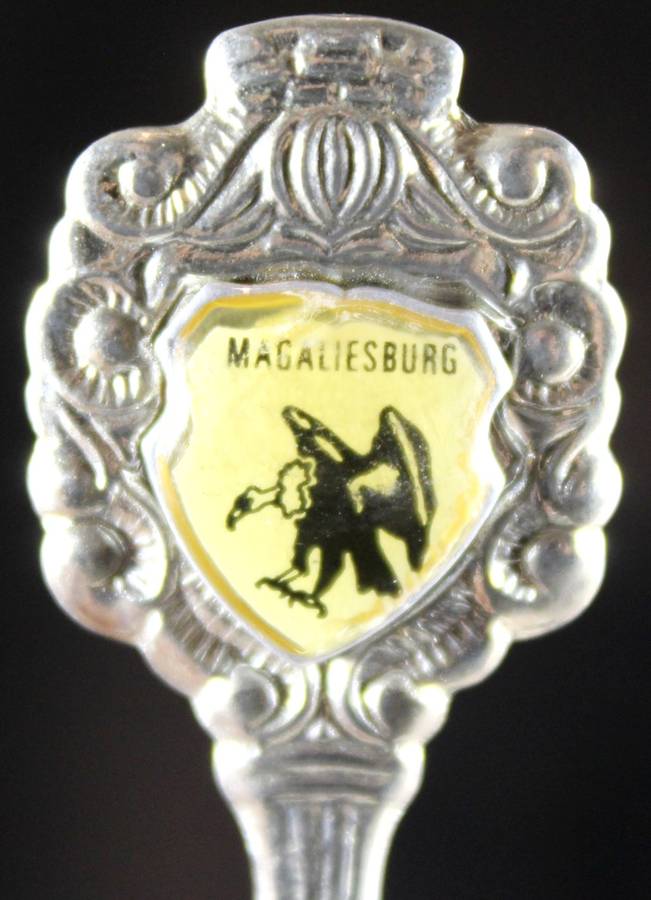Souvenir sugar spoon - Magaliesburg