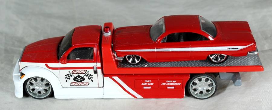 Maisto - Metal Movers - Holler Flatbed + `61 Impala - Act Fast!!! BID NOW!!!