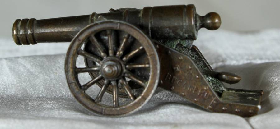 Miniature Brass Cannon with Trigger - Low Price - BID NOW!!