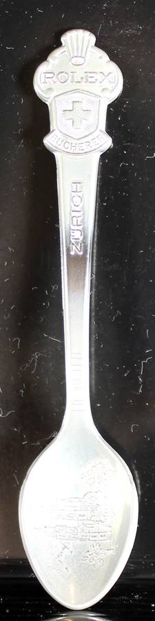Souvenir Teaspoon - Rolex Zurich - Low Price!! - Bid Now!!!