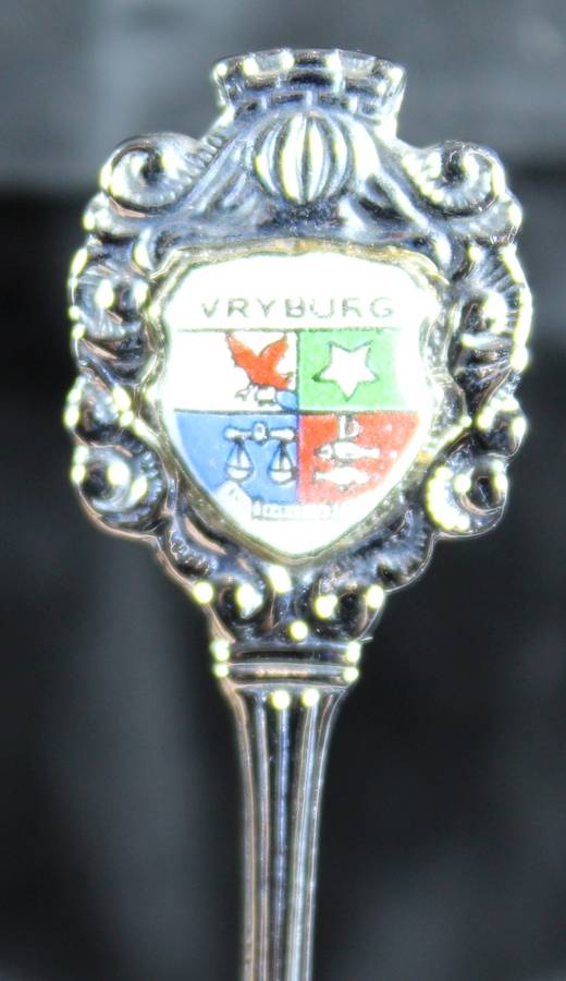 Souvenir teaspoon - Vryburg