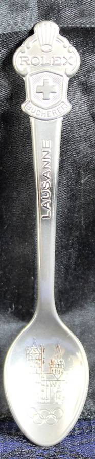 Souvenir Teaspoon - Rolex - Lausanne - Low Price!! - Bid Now!!!