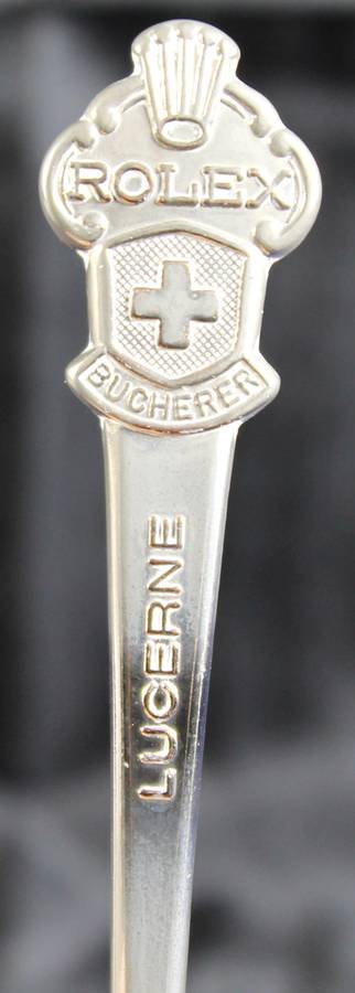 Souvenir Teaspoon - Rolex - Bucherer - Lucerne - Low Price!! - Bid Now!!!