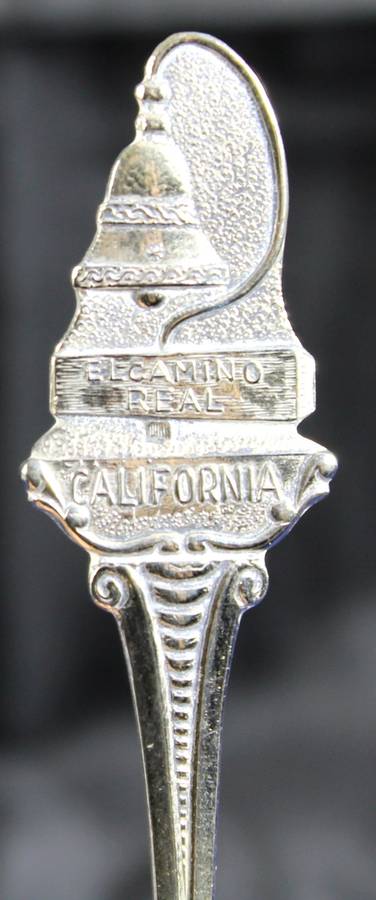 Souvenir spoon - El Camino Real California