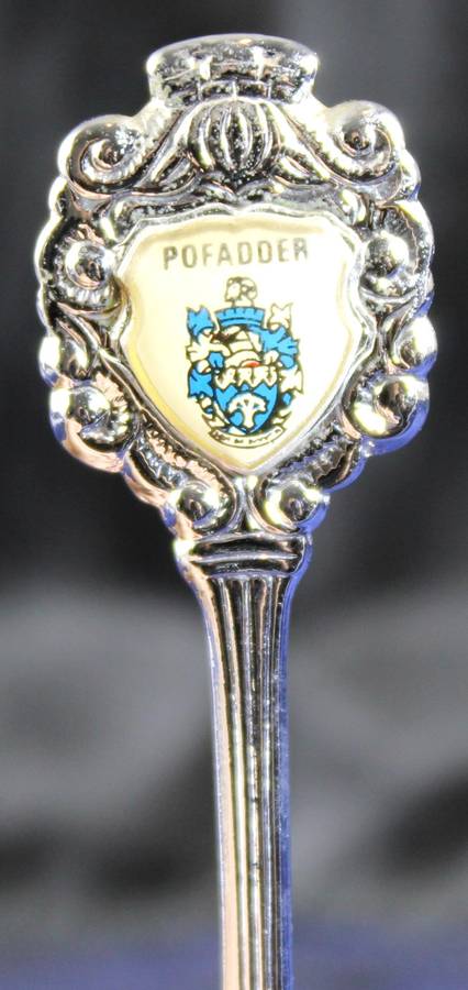 Souvenir Spoon - Pofadder