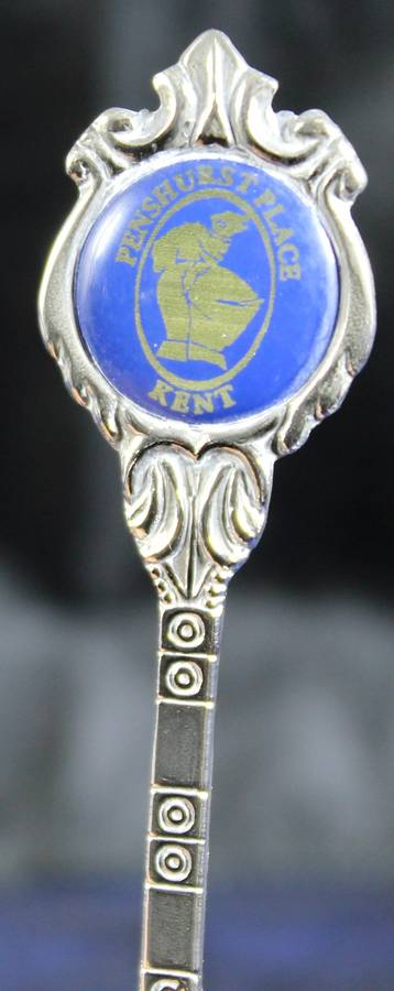Souvenir tea spoon - Penhurst Place Kent