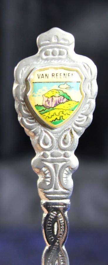 Souvenir tea spoon - Van Rheenen